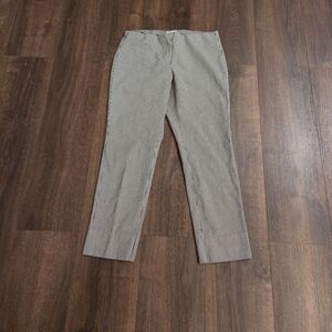 J. Jill Men's Black and White Checkered Dress Pants